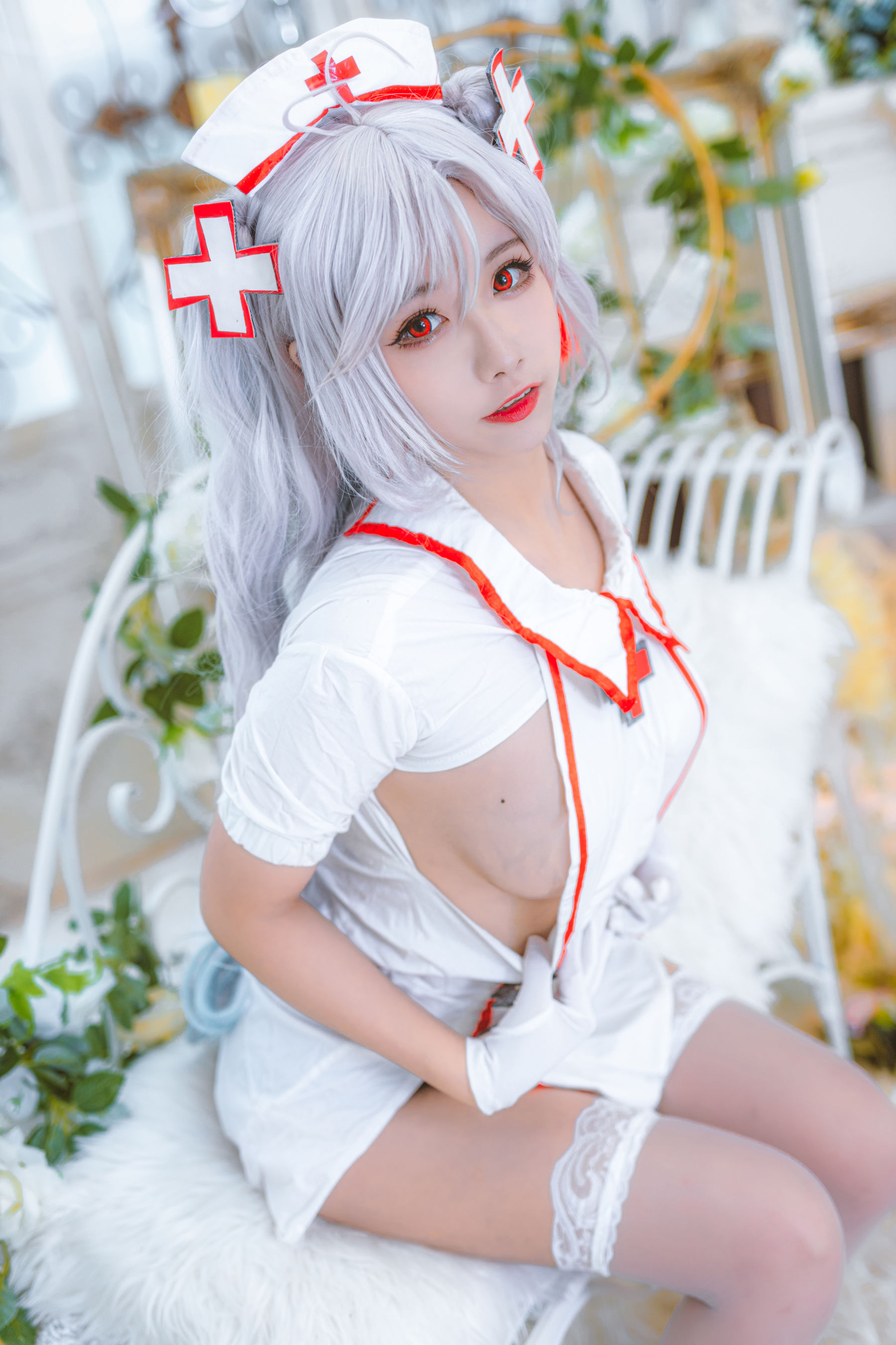 Momoko葵葵 - 欧根之护士 写真套图(5)