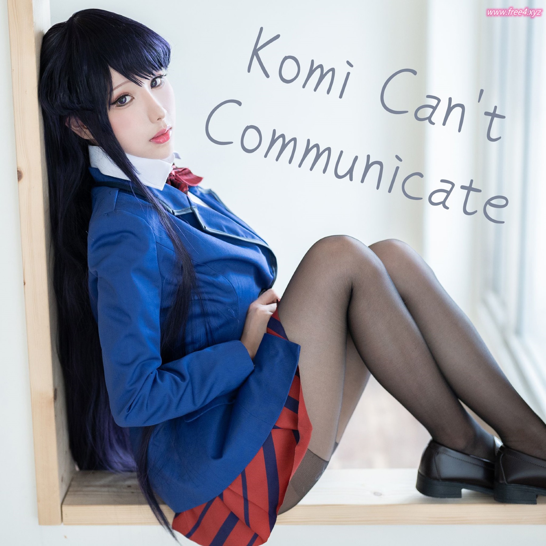 [网红COSER写真] Hane Ame 雨波 - Komi Shouko [Komi Can't Communicate](1)