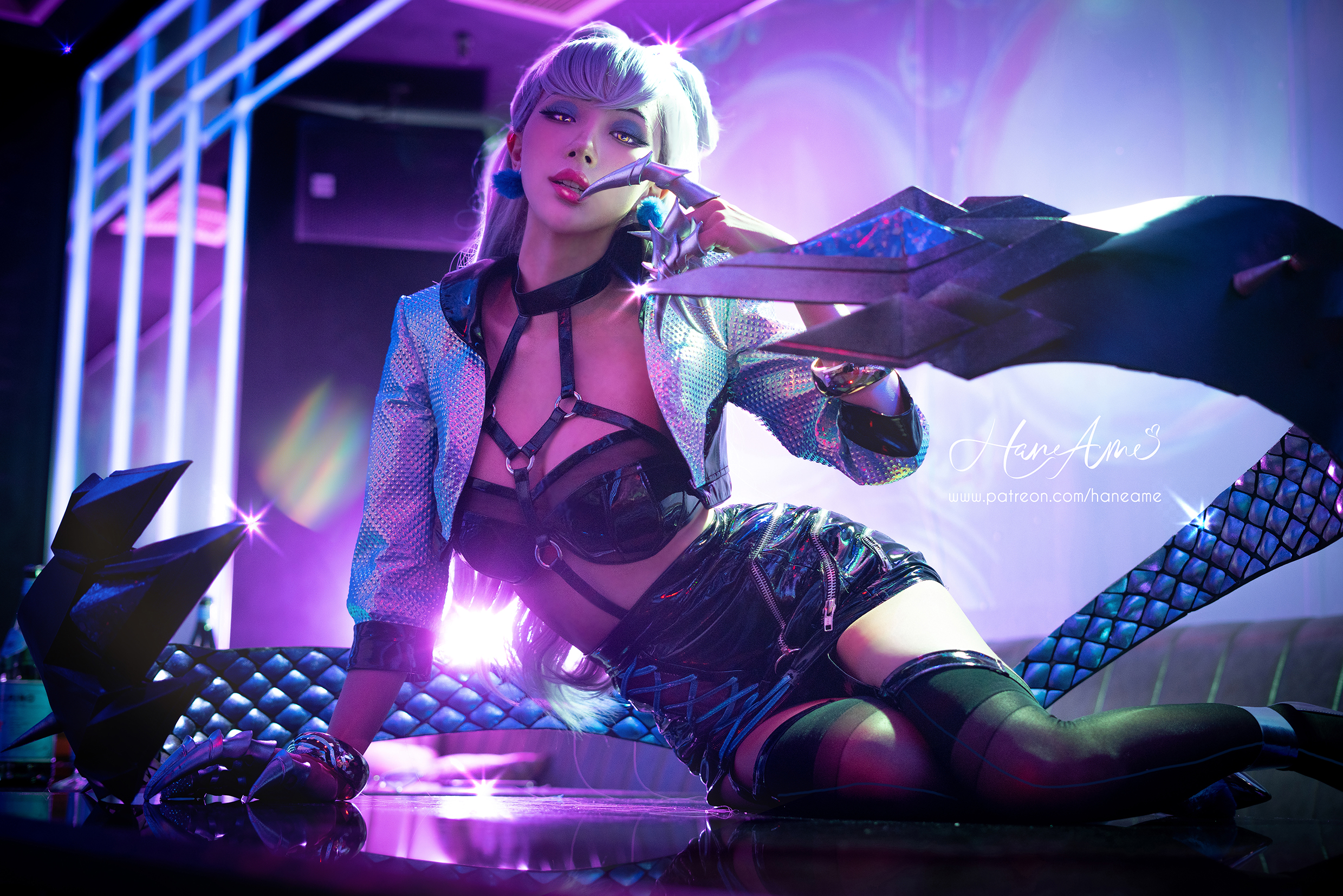 [Cosplay] Hane Ame 雨波 -  KDA All out Evelynn (League of Legends)(5)