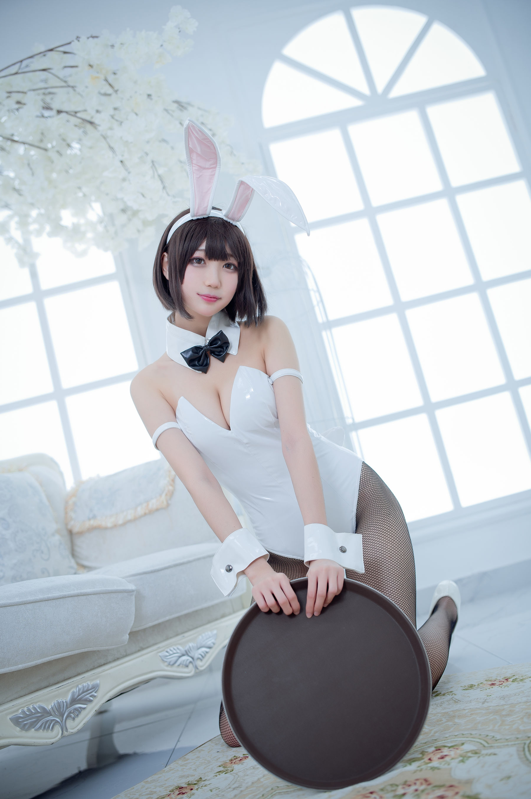 [COS福利] 周叽是可爱兔兔 - 加藤惠兔女郎(2)