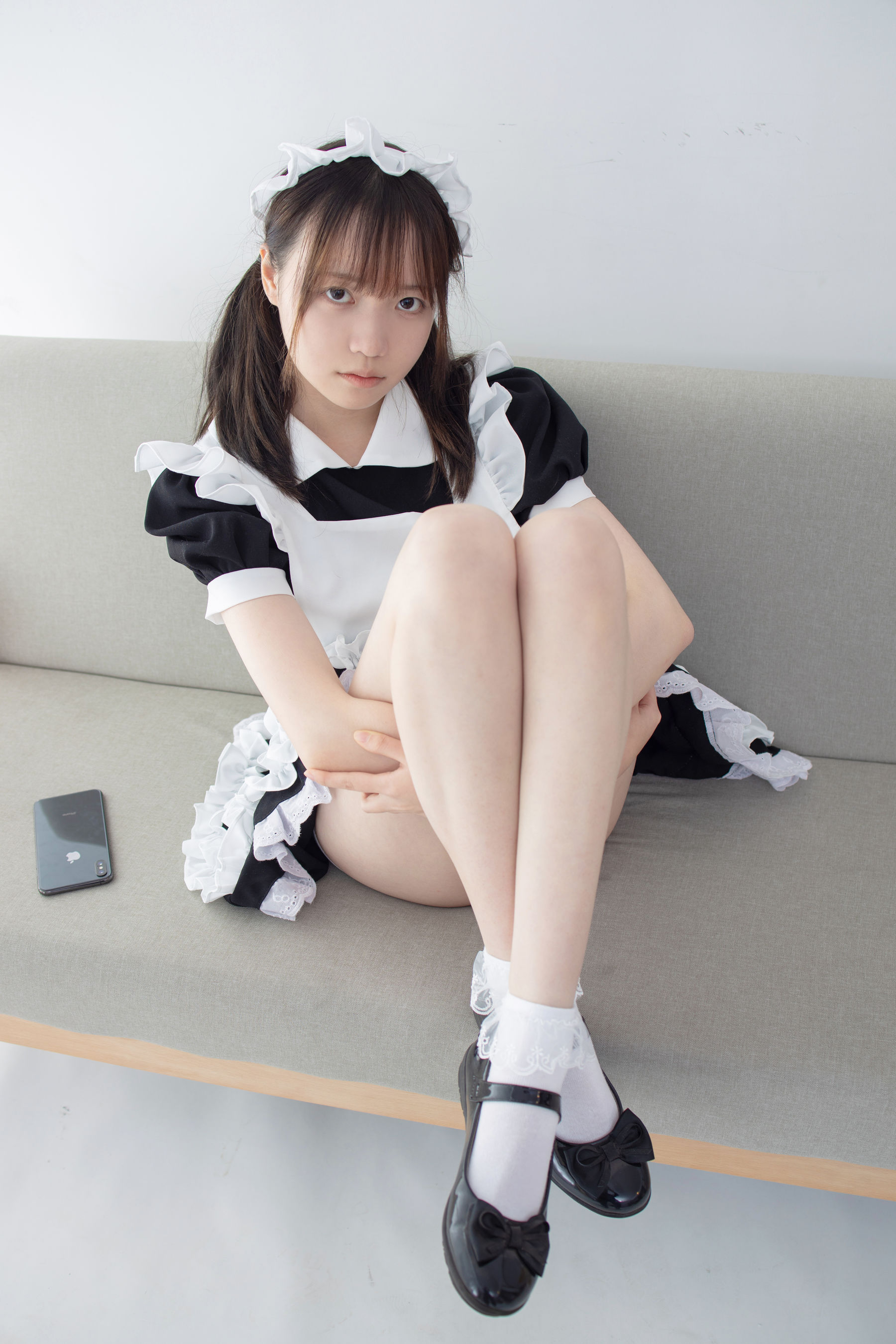 Aika《蕾丝花边短袜女仆》 [森萝财团] JKFUN-053 写真集(5)