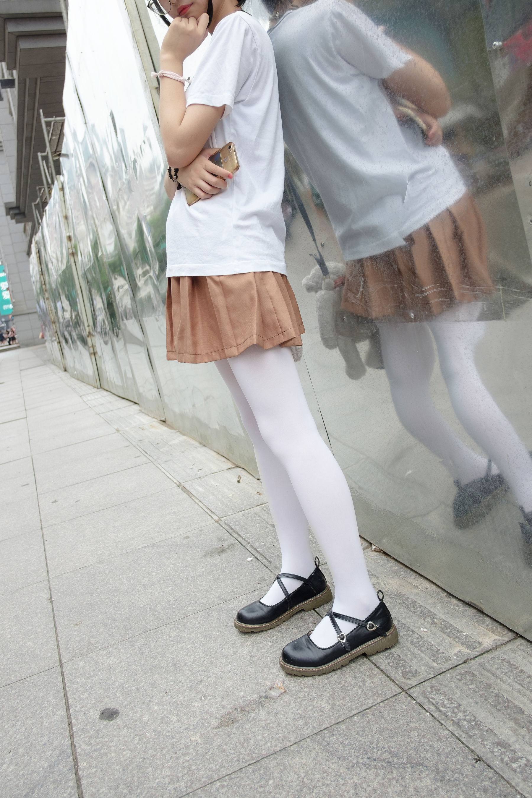 《高中女生JK白丝外拍》 [森萝财团] BETA-004 写真集(5)