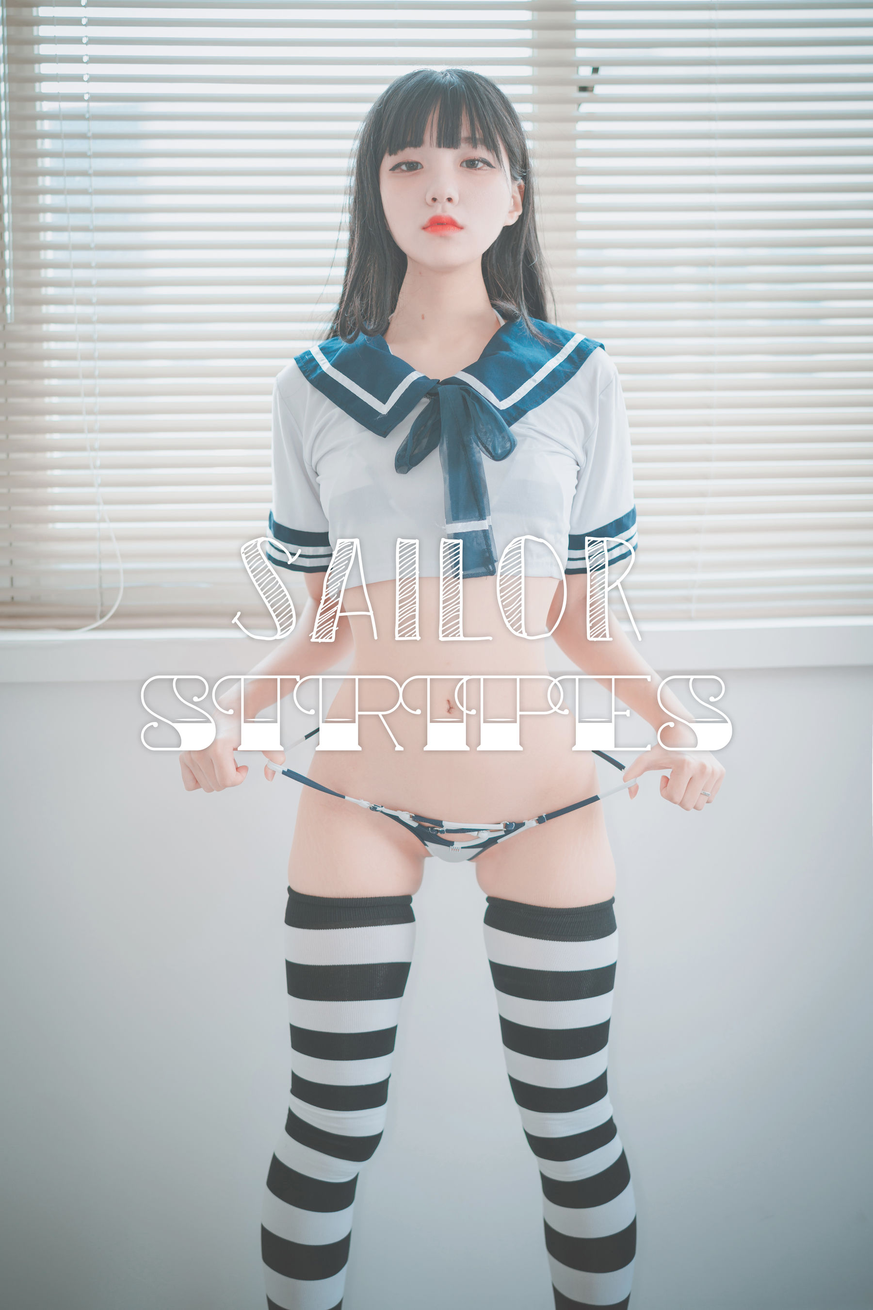 [DJAWA] Jenny - Sailor Stripes 写真套图(1)