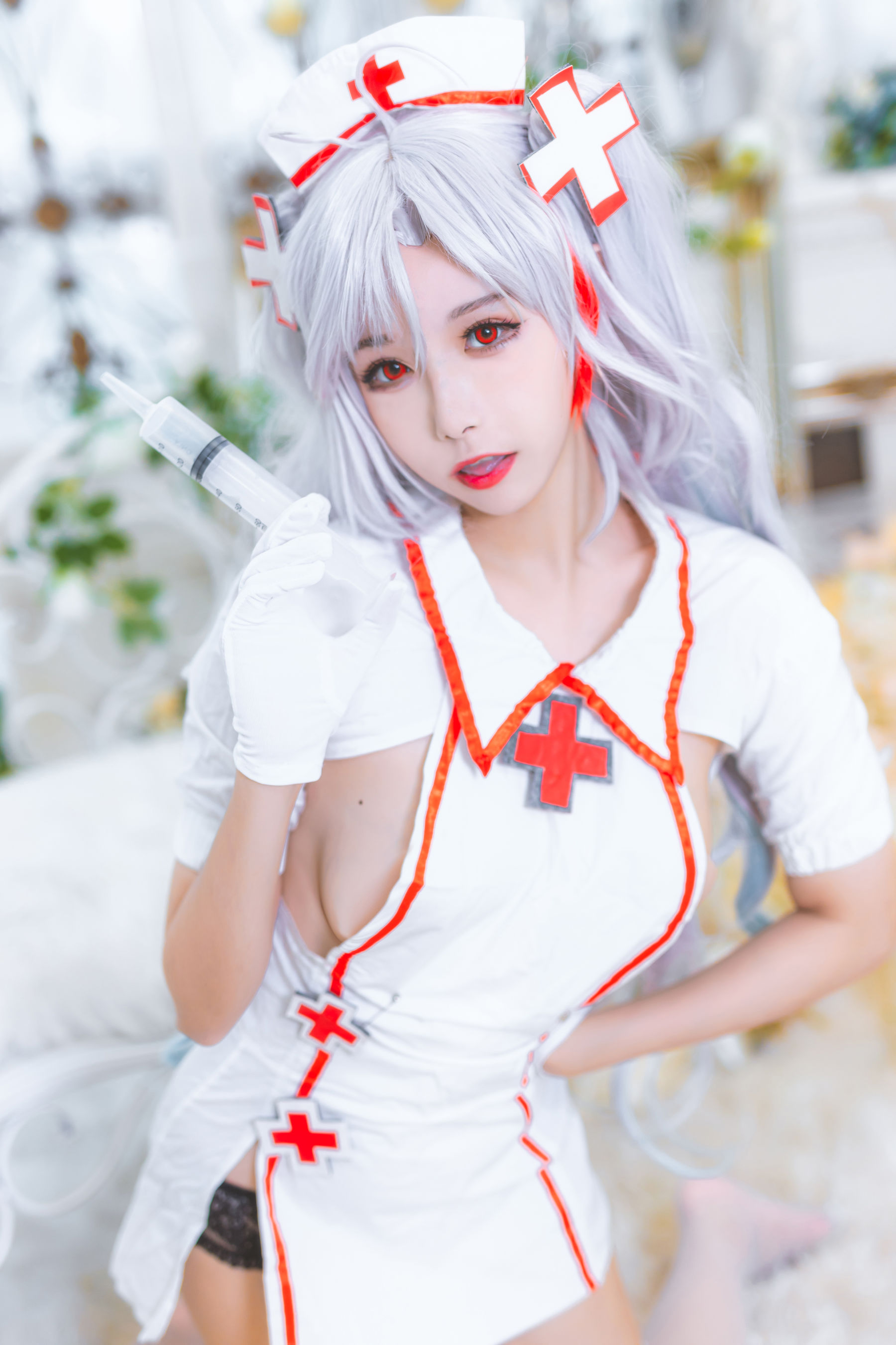 Momoko葵葵 - 欧根之护士 写真套图(3)