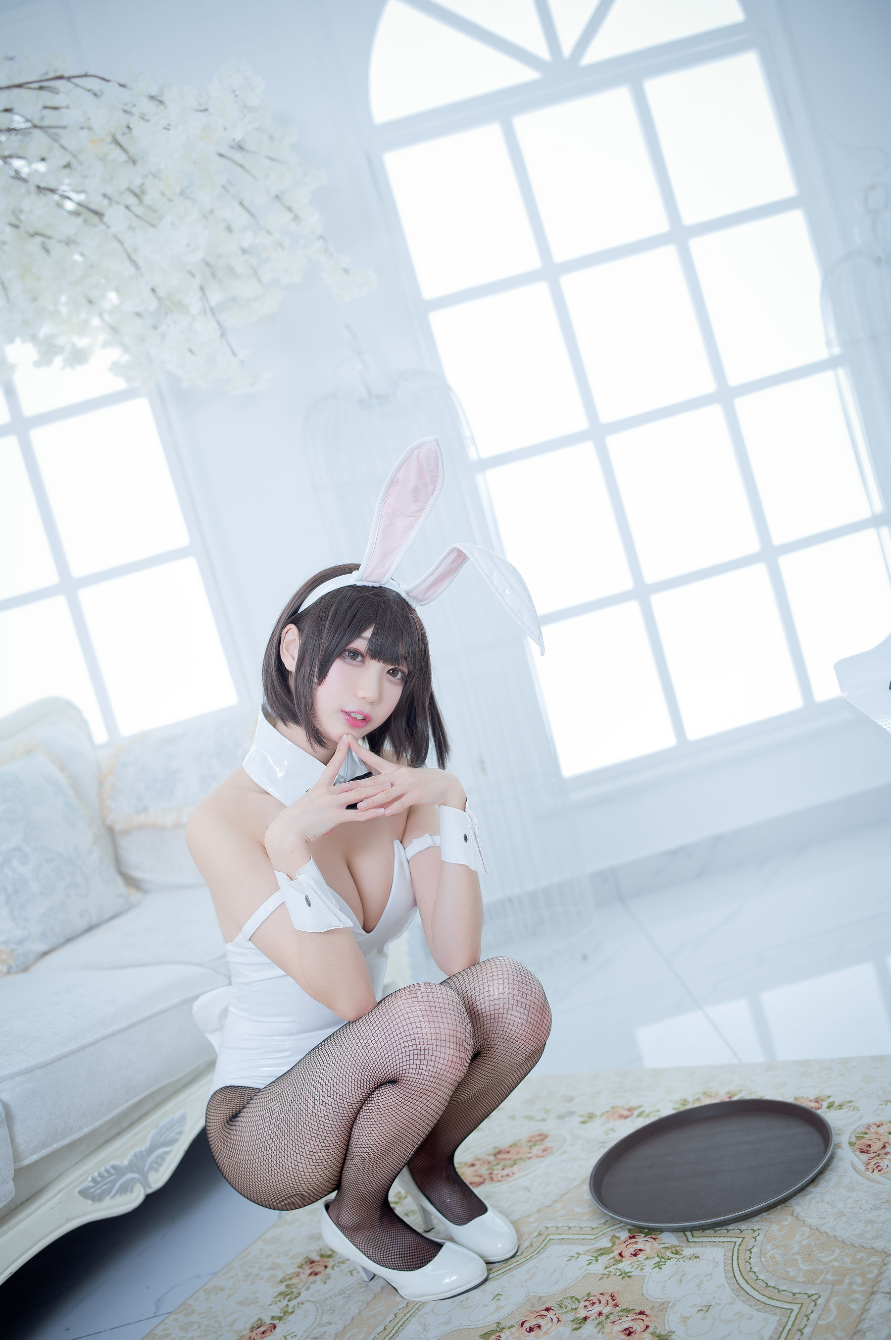 [COS福利] 周叽是可爱兔兔 - 加藤惠兔女郎(5)