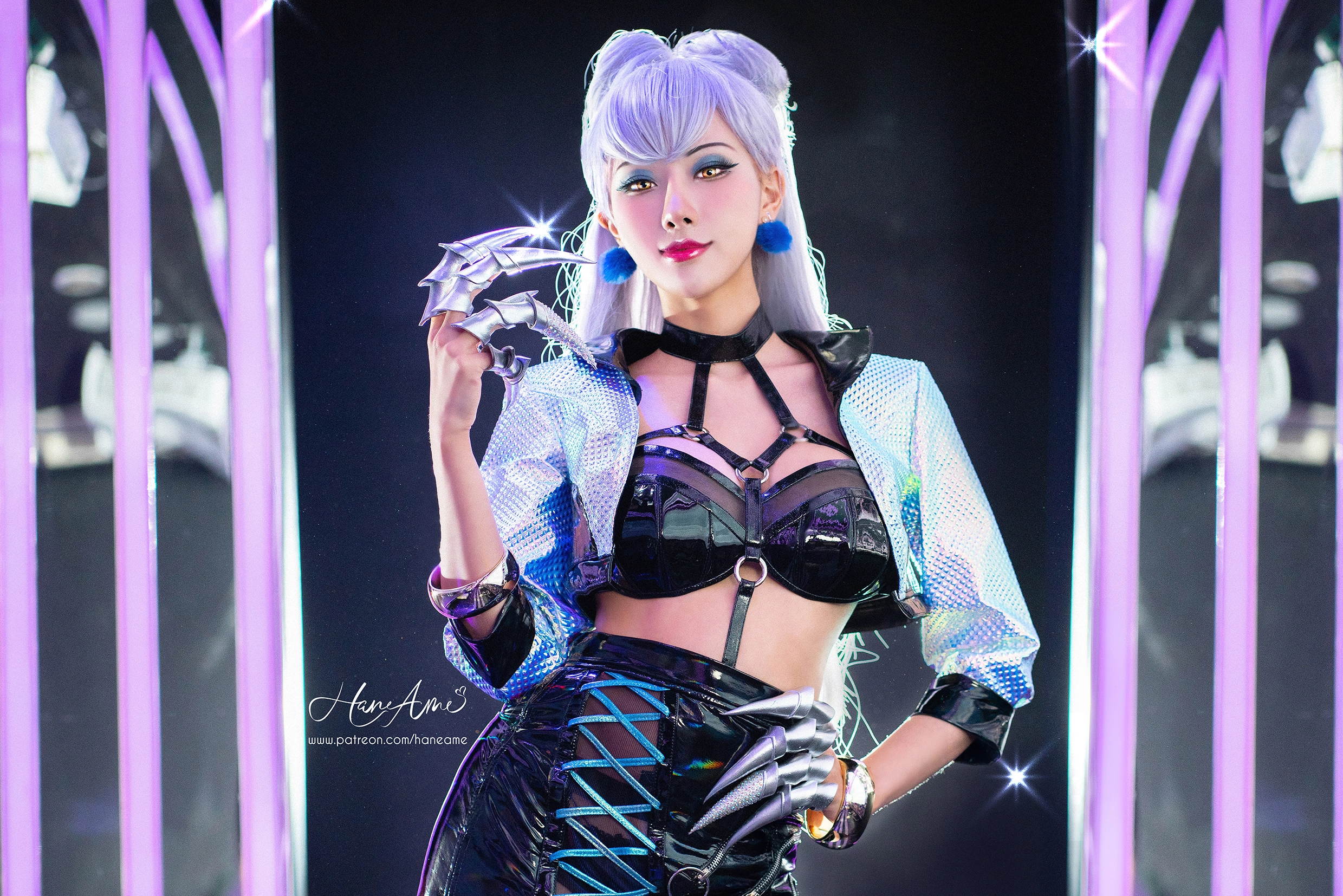 [Cosplay] Hane Ame 雨波 -  KDA All out Evelynn (League of Legends)(4)